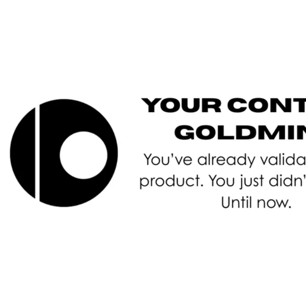 Your Content Goldmine cover